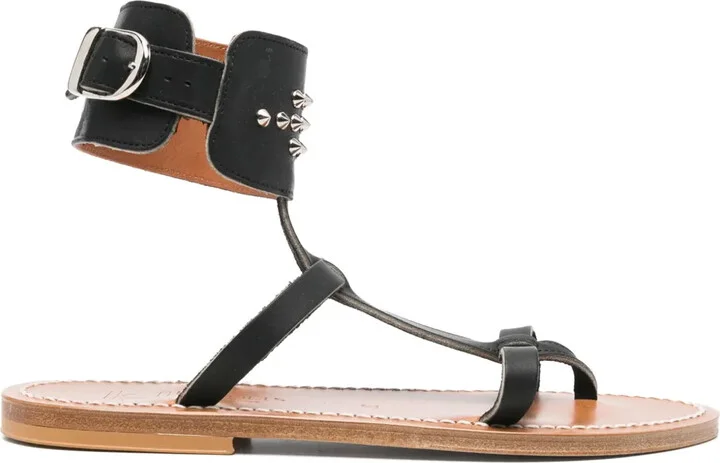 Clipper leather sandals