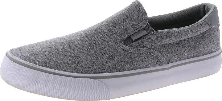 Clipper Linen Mens Linen Slip On Slip-On Sneakers
