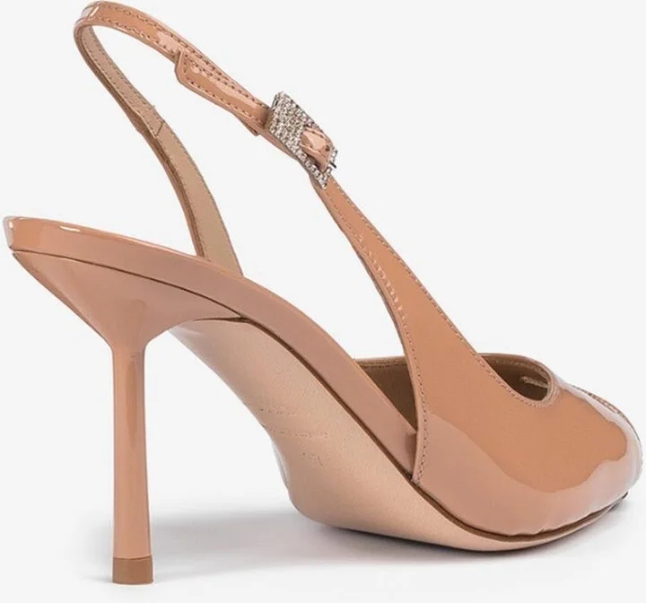 Clivage 80 Slingback Pumps in Patent Leather - Image 2