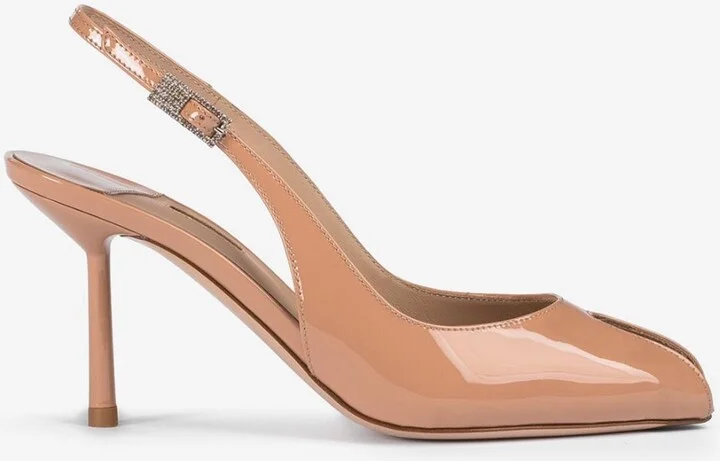 Clivage 80 Slingback Pumps in Patent Leather