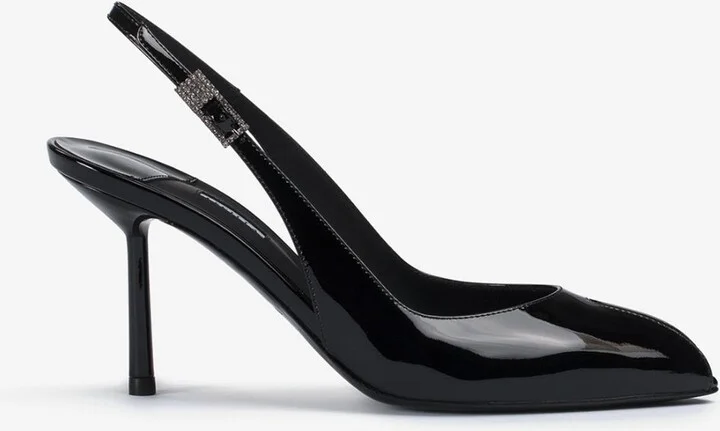 Clivage 80 Slingback Pumps in Patent Leather