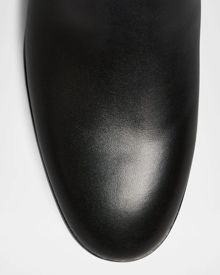 Clive Leather Over-The-Knee Boots - Image 4