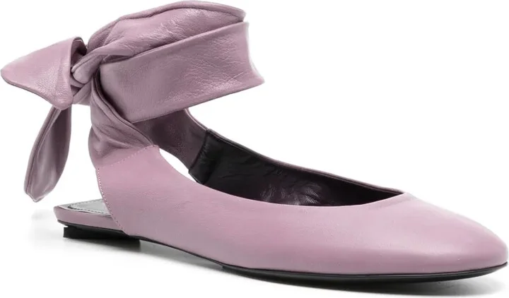 Cloe leather ballerina shoes - Image 2