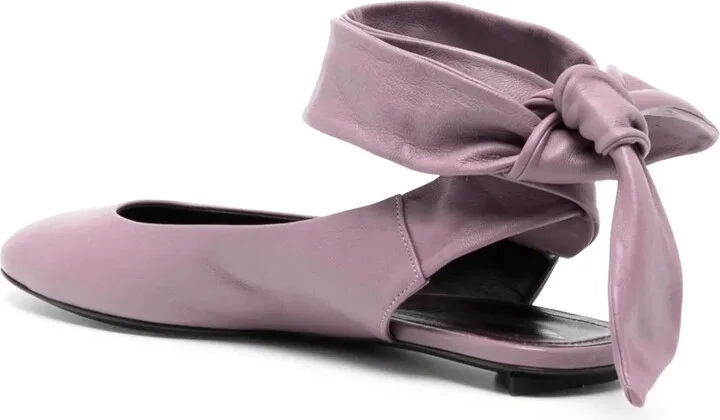 Cloe leather ballerina shoes - Image 3