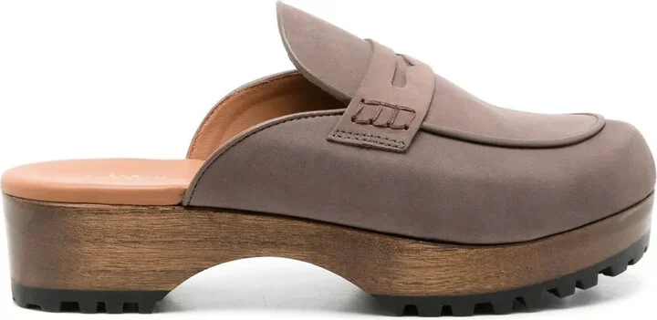 Clog Heel Mules