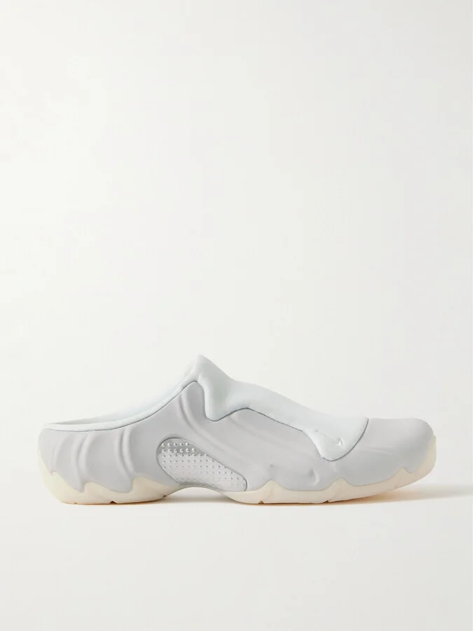 Clogposite Scuba-Trimmed Rubber Slip-On Sneakers