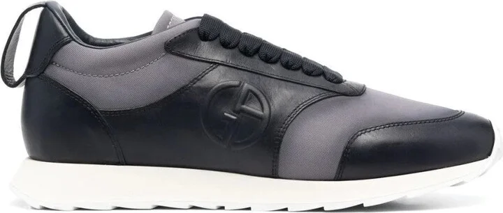 Closed Blue Trainers