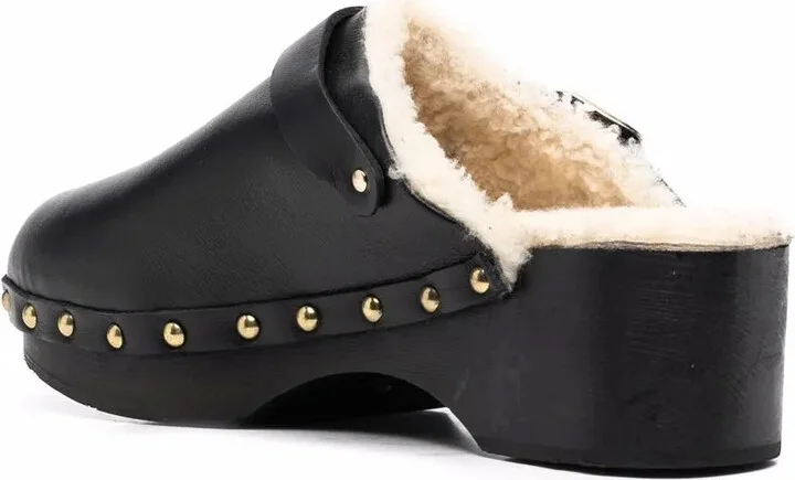 Closed Leather Clogs - Image 3
