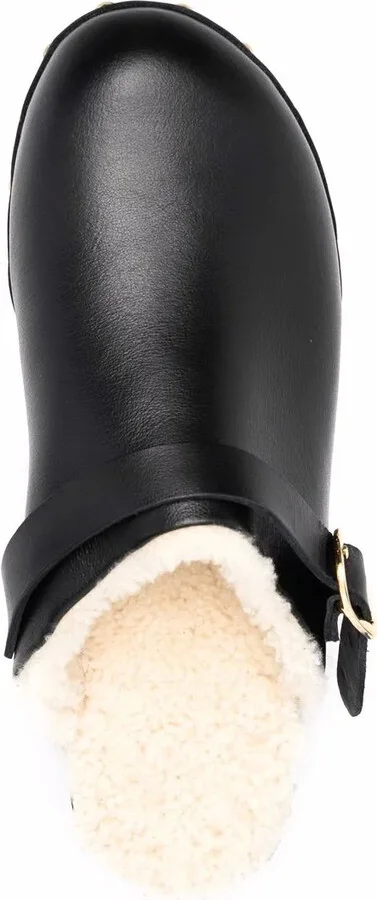Closed Leather Clogs - Image 4