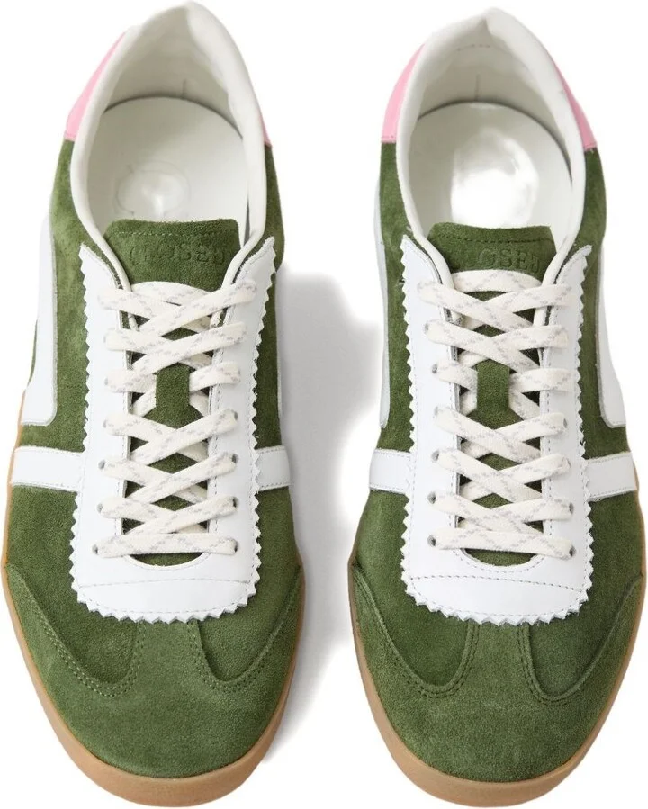 Closed Leather Sneakers - Image 2