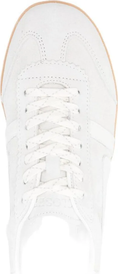 Closed Leather Sneakers - Image 3