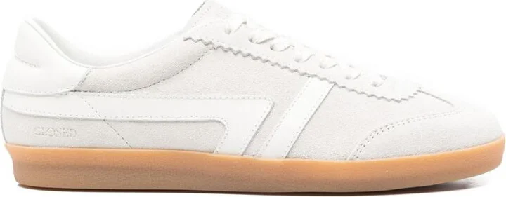 Closed Leather Sneakers