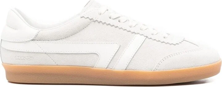 Closed Leather Sneakers