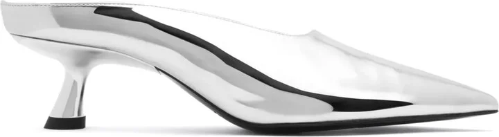 Closed-Toe Pointed Mules