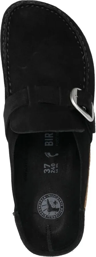 Closed-Toe Suede Mules - Image 4