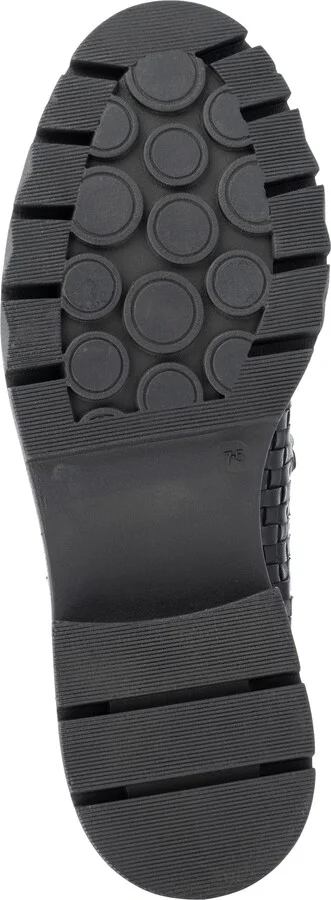 Clotilde Woven Leather Moc Toe Derby Loafer - Image 6
