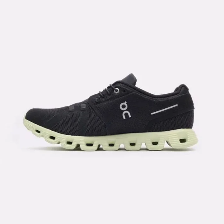 Cloud 5 59.98887 Sneakers Men 12.5 Black Green Slip-On Athletic Running Shoes