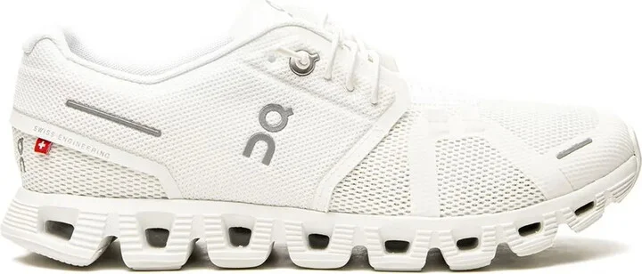 Cloud 5 "All White" low-top sneakers
