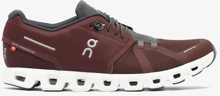 Cloud 5 Low-Top Mesh and Leather Sneakers