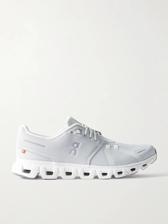 Cloud 6 Rubber-Trimmed Mesh Slip-On Sneakers