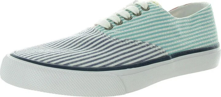 Cloud CVO Seersucker Mens Striped Knit Casual And Fashion Sneakers