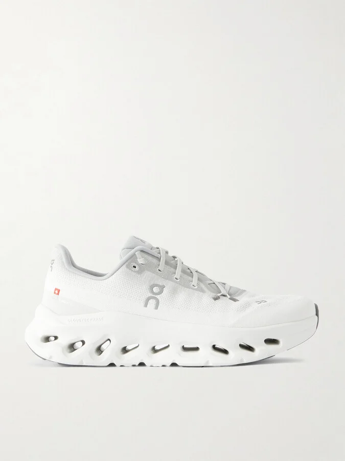 Cloud Tilt Rubber-Trimmed Mesh Sneakers