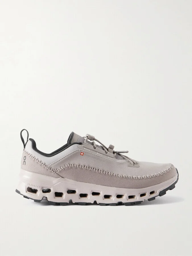 Cloudaway 2 Canvas-Trimmed Twill and Mesh Sneakers
