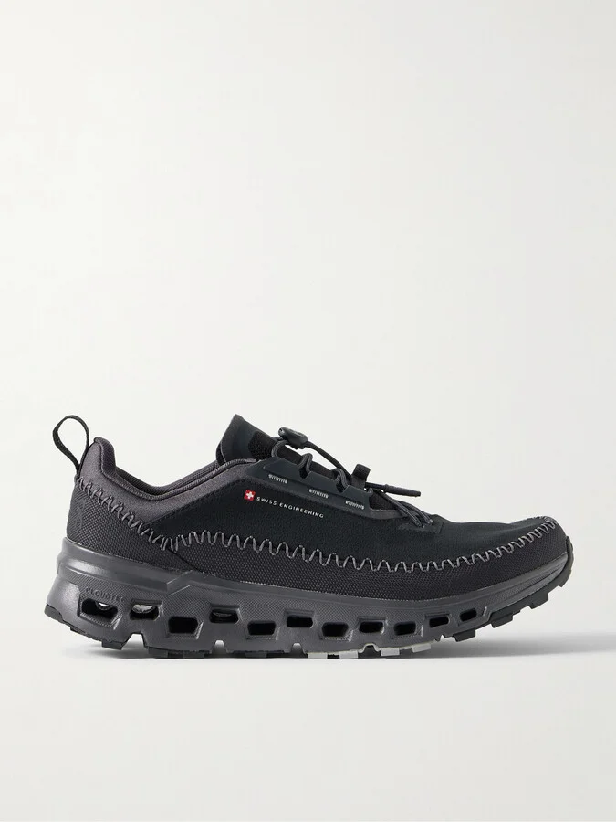 Cloudaway 2 Rubber-Trimmed Coated Recycled-Shell and Mesh Sneakers