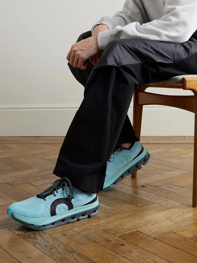 Cloudflow 5 Rubber-Trimmed Mesh Running Sneakers - Image 2