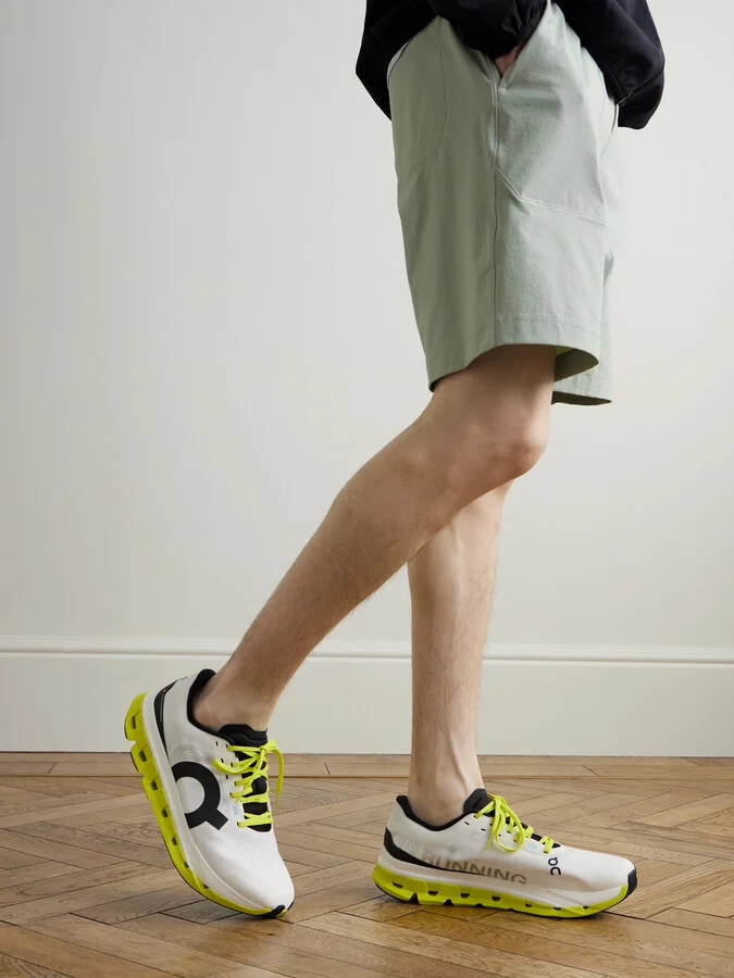 Cloudflow 5 Rubber-Trimmed Mesh Running Sneakers - Image 2