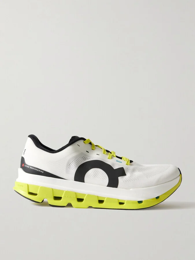 Cloudflow 5 Rubber-Trimmed Mesh Running Sneakers