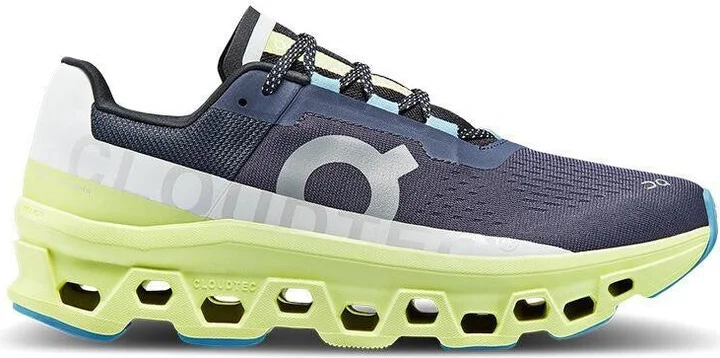 Cloudmonster 61.98244 Sneaker Men's Iron Hay Lace-Up Lifestyle Running Shoes