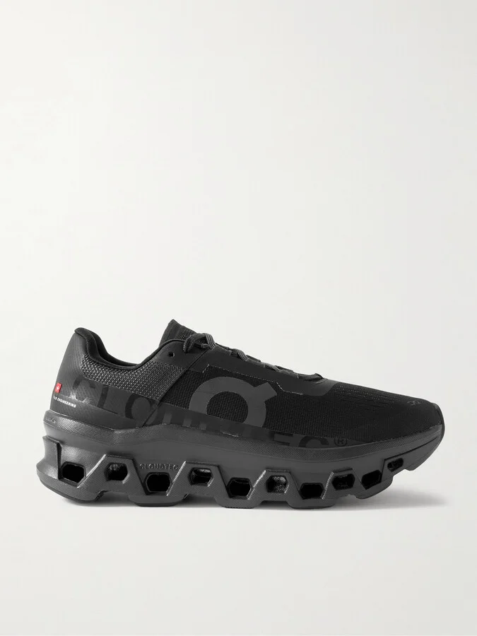 Cloudmonster Rubber-Trimmed Mesh Running Sneakers