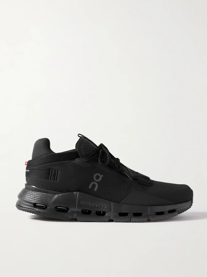 Cloudnova 2 Stretch-Knit and Mesh Running Sneakers