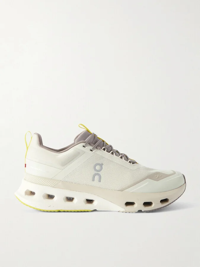 Cloudnova X Rubber-Trimmed Mesh Running Sneakers