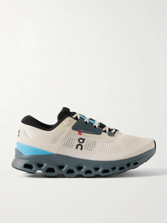 Cloudstratus 3 Rubber-Trimmed Mesh Running Sneakers