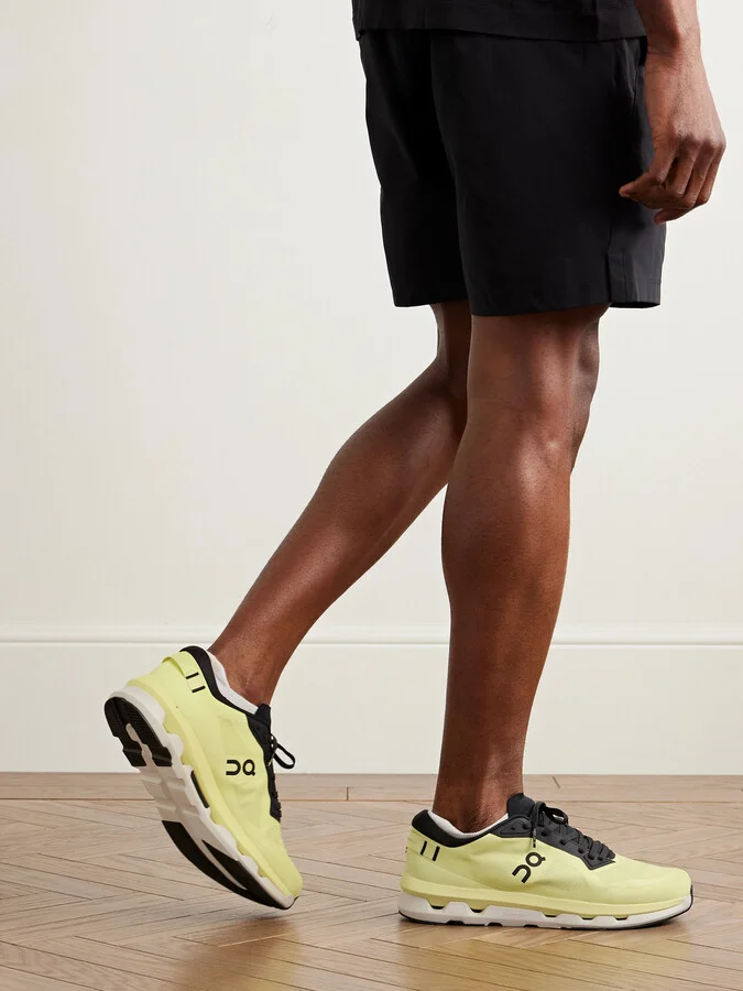Cloudzone Rubber-Trimmed Mesh Running Sneakers - Image 2