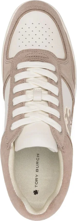 Clover Court panelled suede sneakers - Image 4