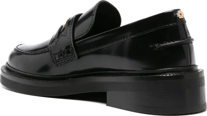 Clover-detail leather loafers - Image 3