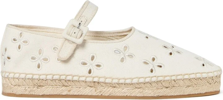 Clover Espadrille Mary Jane Flat - Image 3