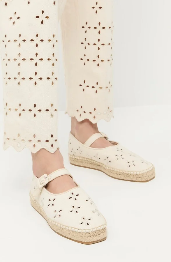 Clover Espadrille Mary Jane Flat - Image 6