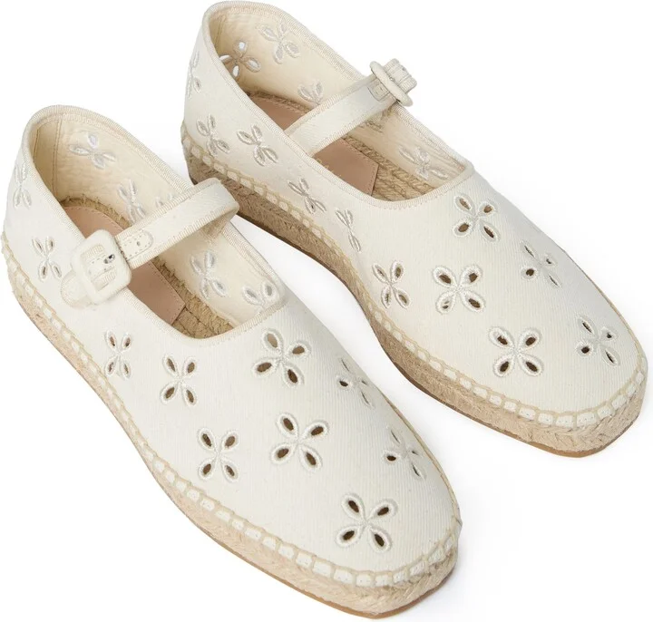 Clover Espadrille Mary Jane Flat - Image 7