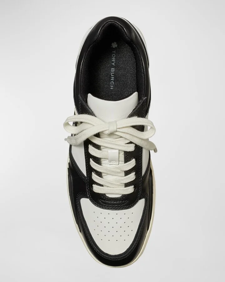 Clover Leather Low-Top Sneakers - Image 5