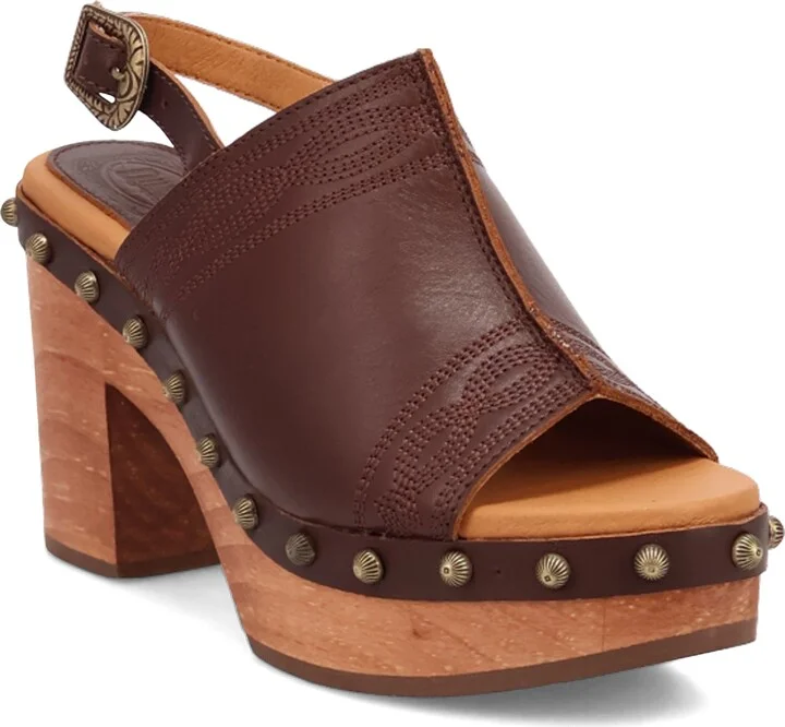 Clover Slingback Platform Sandal