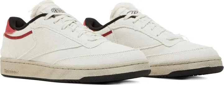 Club C 85 frayed-detail sneakers - Image 2