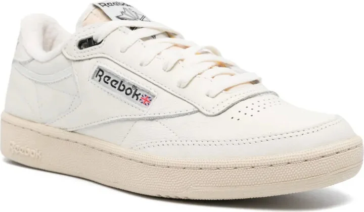 Club C lace-up leather sneakers - Image 2