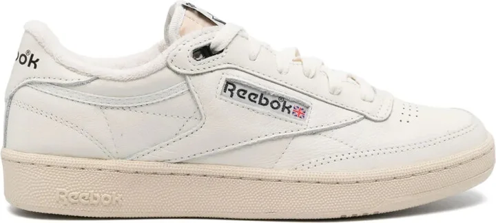 Club C lace-up leather sneakers
