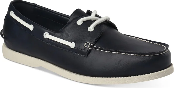Club Room Men's Elliot Boat Shoes, Created for Macy's