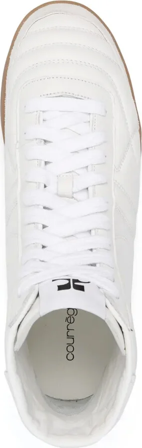 Club02 lace-up leather sneakers - Image 4