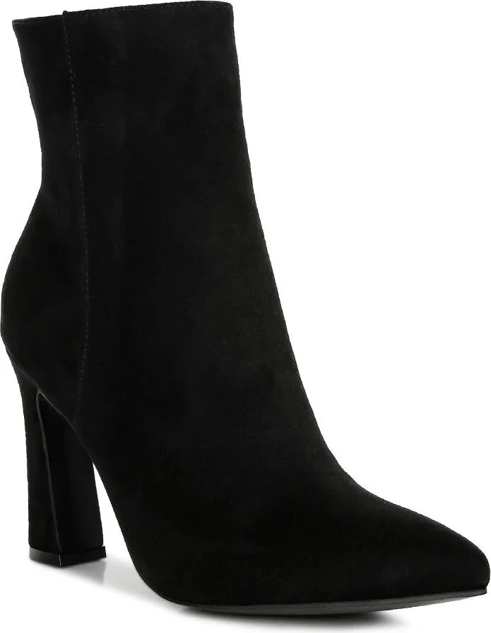 Clubdate Block Heeled Ankle Boots - Image 3